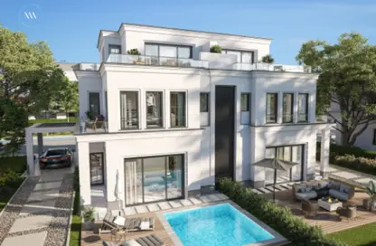 Twin House - 5 Bedrooms - 4 Bathrooms for sale in Naia West - Sheikh Zayed Compounds - Sheikh Zayed City - Giza
