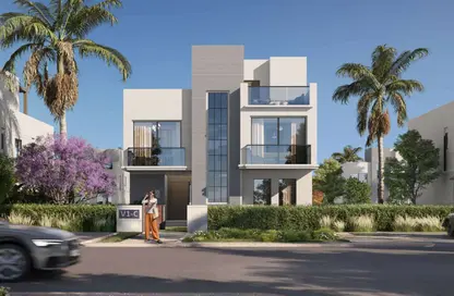 Townhouse - 4 Bedrooms - 3 Bathrooms for sale in MarVille New Zayed - New Zayed City - Sheikh Zayed City - Giza
