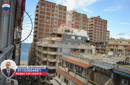 شقة - 2 غرف نوم - 2 حمامات للبيع في طريق الجيش - ميامي - حي اول المنتزة - الاسكندرية