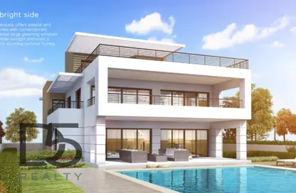 Villa - 4 Bedrooms - 4 Bathrooms for sale in Marassi - Sidi Abdel Rahman - North Coast