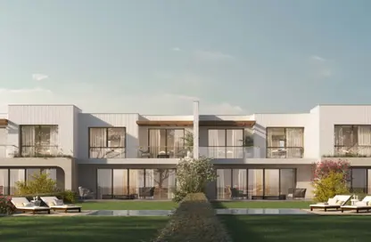 Twin House - 5 Bedrooms - 6 Bathrooms for sale in The Med - Ras Al Hekma - North Coast