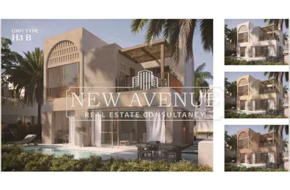 Villa - 3 Bedrooms - 4 Bathrooms for sale in Ramla Lakeside - Qesm Ad Dabaah - North Coast