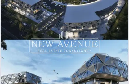 Office Space - Studio - 2 Bathrooms for sale in Cinco New Cairo - El Lotus - New Cairo City - Cairo