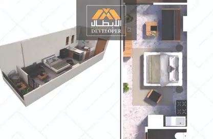 شقة - 1 حمام للبيع في حي الحجاز - الغردقة - محافظة البحر الاحمر