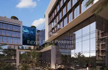 Office Space - Studio - 1 Bathroom for sale in Al Shabab St. - Sheikh Zayed City - Giza