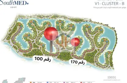 فيلا - 5 غرف نوم - 5 حمامات للبيع في ساوث ميد - قسم الضبعة - الساحل الشمالي فيلا - 5 غرف نوم - 5 حمامات للبيع في ساوث ميد - قسم الضبعة - الساحل الشمالي