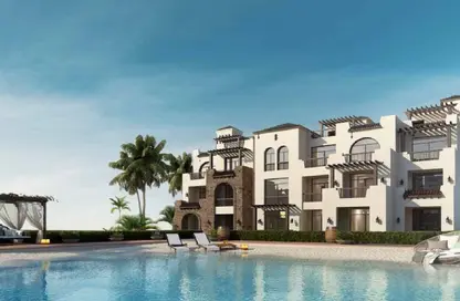 Apartment - 1 Bedroom - 1 Bathroom for sale in Cala - Sahl Hasheesh - Hurghada - Red Sea