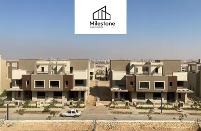 Twin House - 4 Bedrooms - 4 Bathrooms for sale in New Giza - Cairo Alexandria Desert Road - 6 October City - Giza