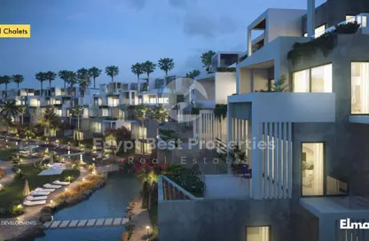 Chalet - 2 Bedrooms - 2 Bathrooms for sale in Al Masyaf - Ras Al Hekma - North Coast