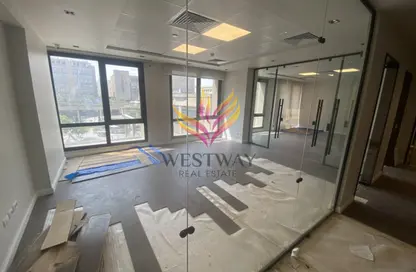 Office Space - Studio - 1 Bathroom for rent in Arkan Plaza - 26th of July Corridor - Sheikh Zayed City - Giza