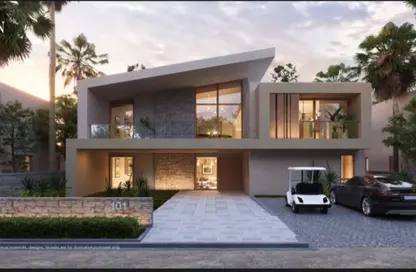 Twin House - 4 Bedrooms - 5 Bathrooms for sale in Swan Lake Residence - 5th Settlement Compounds - The 5th Settlement - New Cairo City - Cairo