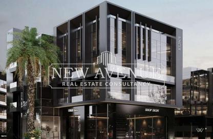 Office Space - Studio - 2 Bathrooms for sale in The Waterway View - 90 Street - The 5th Settlement - New Cairo City - Cairo