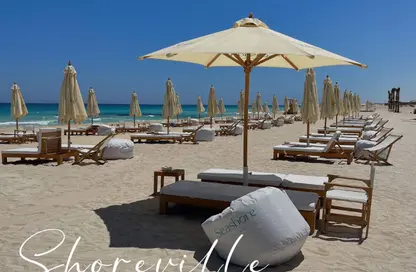 Chalet - 1 Bedroom - 2 Bathrooms for sale in Seashore - Ras Al Hekma - North Coast Chalet - 1 Bedroom - 2 Bathrooms for sale in Seashore - Ras Al Hekma - North Coast