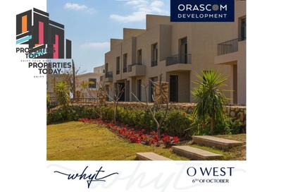 Townhouse - 3 Bedrooms - 4 Bathrooms for sale in O West - 6 October Compounds - 6 October City - Giza