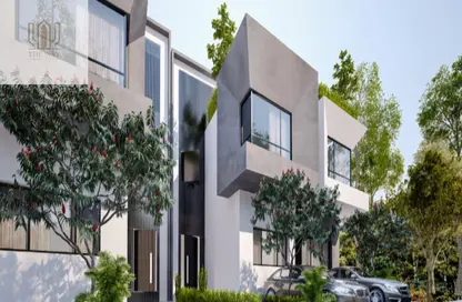 Townhouse - 3 Bedrooms - 4 Bathrooms for sale in Eastshire compound - 5th Settlement Compounds - The 5th Settlement - New Cairo City - Cairo