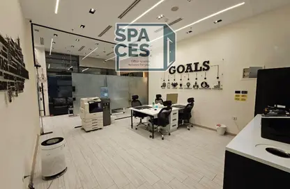 Office Space - Studio - 1 Bathroom for sale in V90 - North Teseen St. - The 5th Settlement - New Cairo City - Cairo