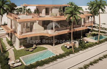 Chalet - 2 Bedrooms - 3 Bathrooms for sale in Ramla Lakeside - Qesm Ad Dabaah - North Coast