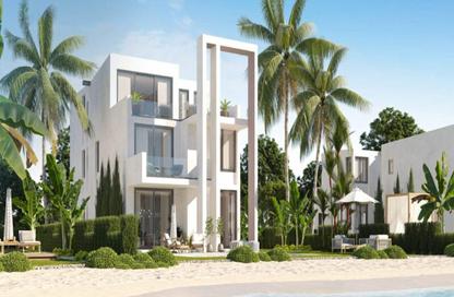 Chalet - 3 Bedrooms - 3 Bathrooms for sale in Azha North - Ras Al Hekma - North Coast