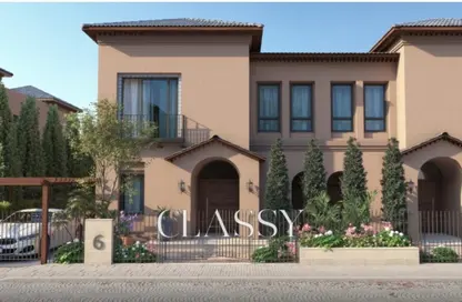 Townhouse - 3 Bedrooms - 3 Bathrooms for sale in Village West - Sheikh Zayed Compounds - Sheikh Zayed City - Giza