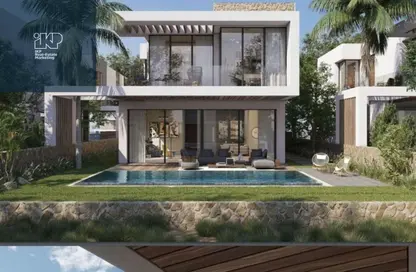 شاليه - 2 غرف نوم - 3 حمامات للبيع في ازها الساحل الشمالي - راس الحكمة - الساحل الشمالي