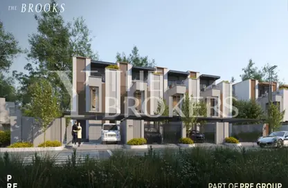 Apartment - 2 Bedrooms - 2 Bathrooms for sale in The brooks - El Katameya Compounds - El Katameya - New Cairo City - Cairo