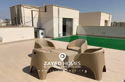 سطح - 1 حمام للايجار في ويستاون - كمبوندات الشيخ زايد - الشيخ زايد - الجيزة