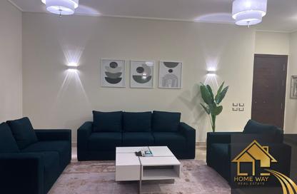 Apartment - 2 Bedrooms - 2 Bathrooms for rent in Palm Hills Village Gate - South Investors Area - New Cairo City - Cairo