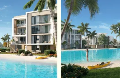 Chalet - 2 Bedrooms - 3 Bathrooms for sale in Azha North - Ras Al Hekma - North Coast