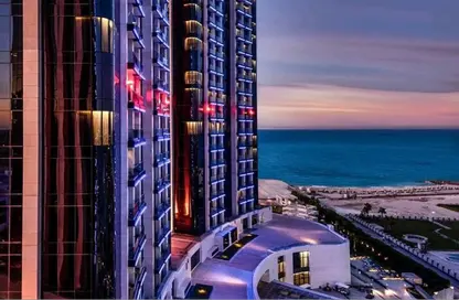 شقة - غرفة نوم - 2 حمامات للبيع في نورث ايدج تاورز - مدينة العلمين الجديدة - العلمين - الساحل الشمالي