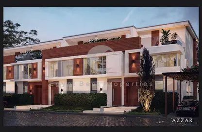 Townhouse - 4 Bedrooms - 3 Bathrooms for sale in Azzar 2 - 5th Settlement Compounds - The 5th Settlement - New Cairo City - Cairo