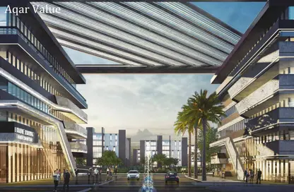 Office Space - Studio - 1 Bathroom for sale in Hyde Park Business District Mall - South Teseen St. - The 5th Settlement - New Cairo City - Cairo