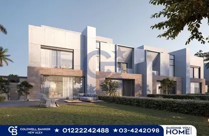 Townhouse - 4 Bedrooms - 4 Bathrooms for sale in New Zayed City - Sheikh Zayed City - Giza