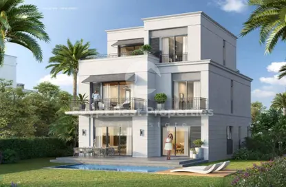 Townhouse - 3 Bedrooms - 3 Bathrooms for sale in Belle Vie - New Zayed City - Sheikh Zayed City - Giza Townhouse - 3 Bedrooms - 3 Bathrooms for sale in Belle Vie - New Zayed City - Sheikh Zayed City - Giza