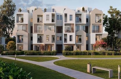Apartment - 3 Bedrooms - 4 Bathrooms for sale in Elan - Cairo Gate - Sheikh Zayed Compounds - Sheikh Zayed City - Giza