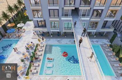 Apartment - 1 Bedroom - 1 Bathroom for sale in Al Ahyaa District - Hurghada - Red Sea