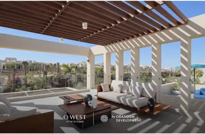 Townhouse - 3 Bedrooms - 4 Bathrooms for sale in O West - 6 October Compounds - 6 October City - Giza