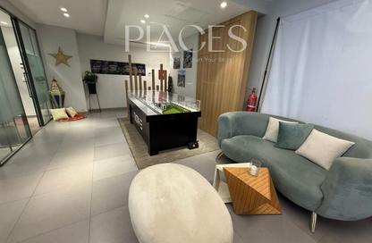 Office Space - Studio - 2 Bathrooms for rent in V90 - North Teseen St. - The 5th Settlement - New Cairo City - Cairo