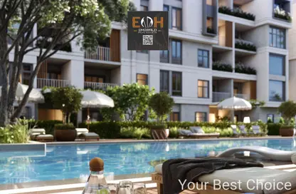 Apartment - 2 Bedrooms - 2 Bathrooms for sale in Magawish Resort - Hurghada Resorts - Hurghada - Red Sea