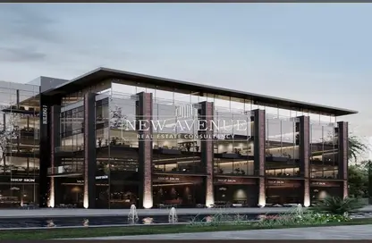 Office Space - Studio - 2 Bathrooms for sale in The Waterway View - 90 Street - The 5th Settlement - New Cairo City - Cairo