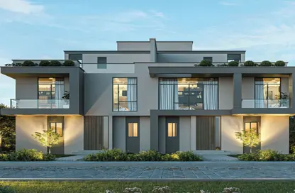 تاون هاوس - 4 غرف نوم - 4 حمامات للبيع في الكارما جيتس - مدينة زايد الجديدة - الشيخ زايد - الجيزة