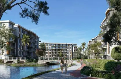 Apartment - 1 Bedroom - 1 Bathroom for sale in Palm Hills New Cairo - 5th Settlement Compounds - The 5th Settlement - New Cairo City - Cairo