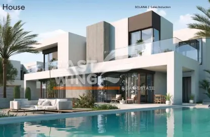 Twin House - 3 Bedrooms - 4 Bathrooms for sale in Solana - New Zayed City - Sheikh Zayed City - Giza