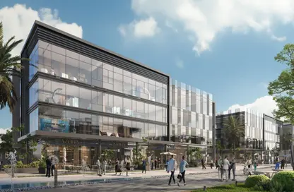 Office Space - Studio - 1 Bathroom for rent in One Golden Square Mall - The 5th Settlement - New Cairo City - Cairo