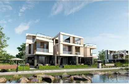 فيلا - 4 غرف نوم - 3 حمامات للبيع في ذا بروكز - كمبوندات القطامية - القطامية - مدينة القاهرة الجديدة - القاهرة