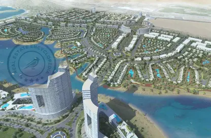 Twin House - 4 Bedrooms - 5 Bathrooms for sale in Mazarine - New Alamein City - Al Alamein - North Coast