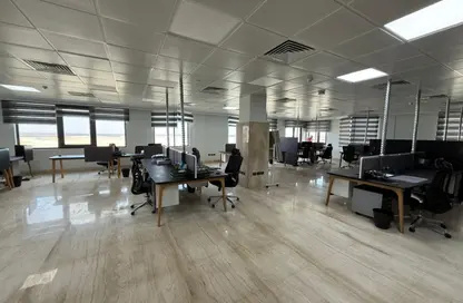 Office Space - Studio - 2 Bathrooms for rent in The portal - Beverly Hills - Sheikh Zayed Compounds - Sheikh Zayed City - Giza