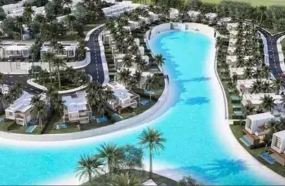 Chalet - 3 Bedrooms - 3 Bathrooms for sale in Azha North - Ras Al Hekma - North Coast