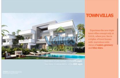 Chalet - 2 Bedrooms - 2 Bathrooms for sale in Gaia - Ras Al Hekma - North Coast
