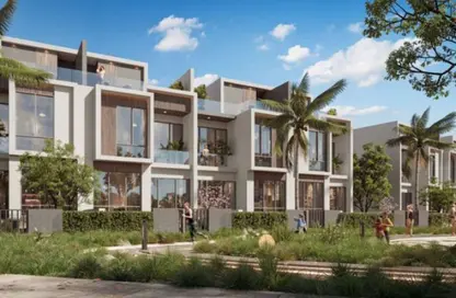 Townhouse - 3 Bedrooms - 3 Bathrooms for sale in Hood 8 Side St. - Green Belt - 6 October City - Giza