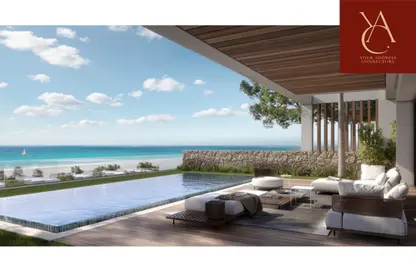 Chalet - 2 Bedrooms - 2 Bathrooms for sale in Azha North - Ras Al Hekma - North Coast